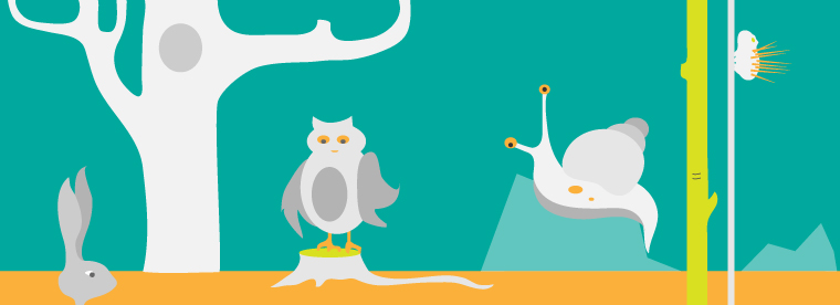 Polar Signal Design | Digital Illustration | Mural Study